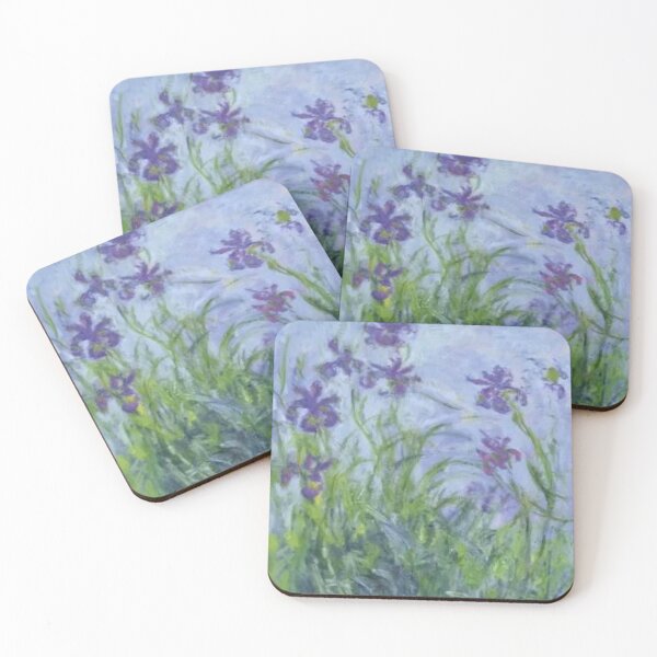 Item preview, Claude Monet - Iris mauves designed and sold by Vivanne-art.