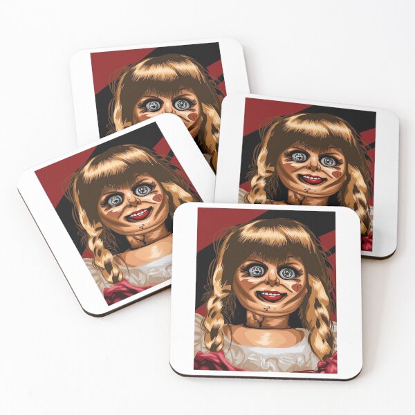 Item preview, Annabelle ghost oil painting designed and sold by BurseAllyson.