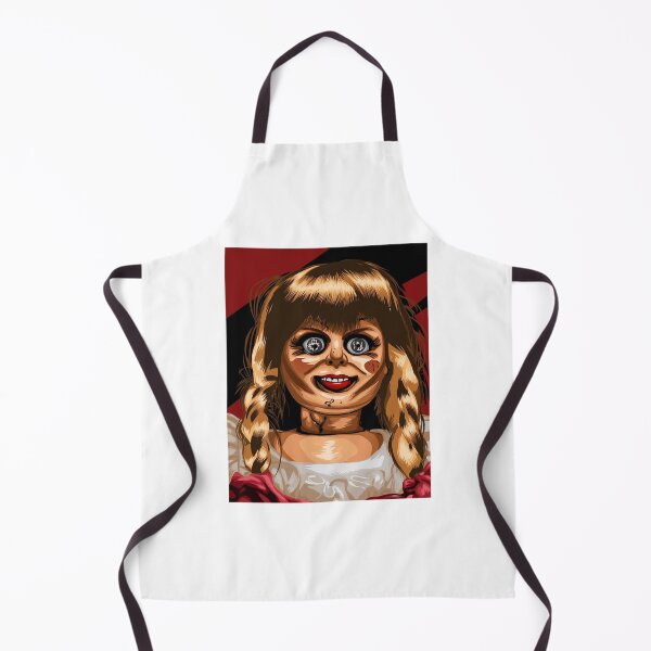 Item preview, Annabelle ghost oil painting designed and sold by BurseAllyson.