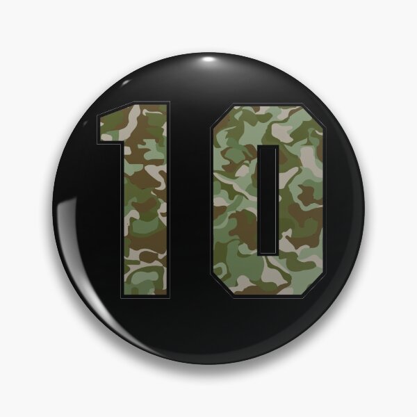 Item preview, Army Camouflage Number Ten Soldiers Lucky Number 10 designed and sold by Urosek.