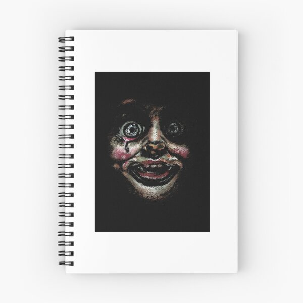 Item preview, The face of Annabelle horror doll poster designed and sold by BurseAllyson.