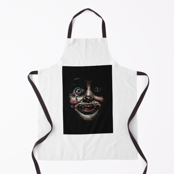Item preview, The face of Annabelle horror doll poster designed and sold by BurseAllyson.
