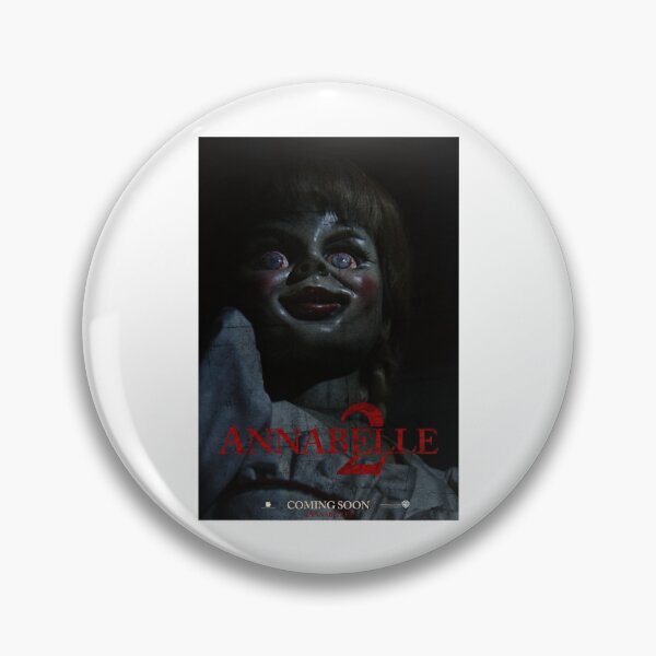 Item preview, Annabelle scary Doll film poster designed and sold by BurseAllyson.