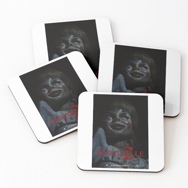 Item preview, Annabelle scary Doll film poster designed and sold by BurseAllyson.