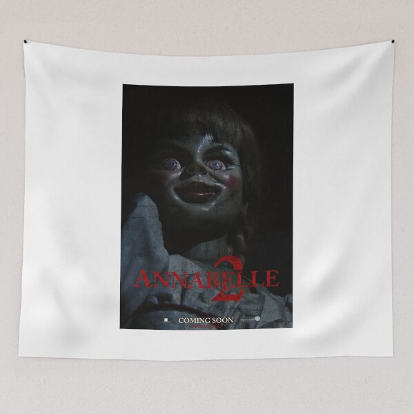 Item preview, Annabelle scary Doll film poster designed and sold by BurseAllyson.