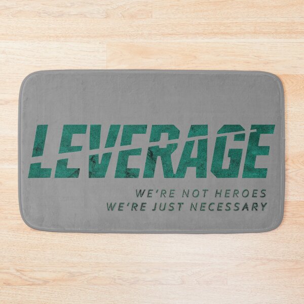 Item preview, Leverage Not Heroes Just Necessary Typography designed and sold by pipkat.