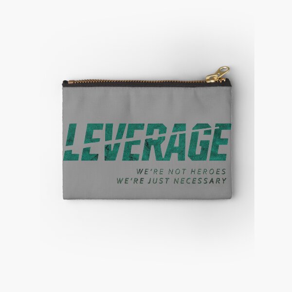 Item preview, Leverage Not Heroes Just Necessary Typography designed and sold by pipkat.