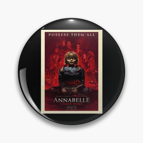 Item preview, Annabelle comes home supernatural horror movie poster designed and sold by BurseAllyson.