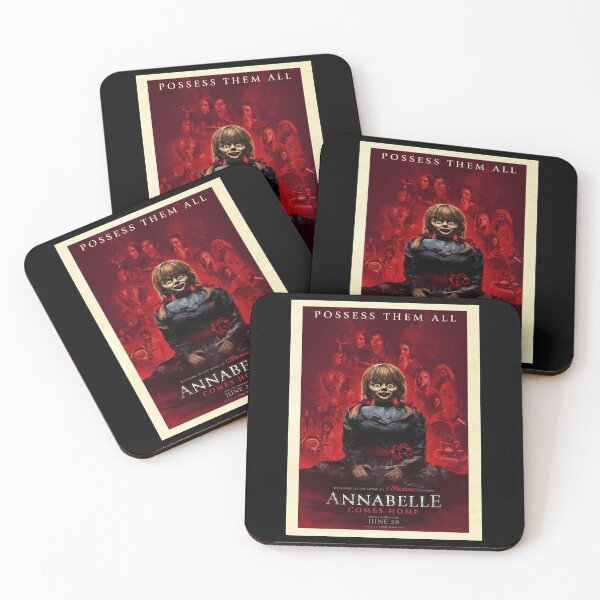 Item preview, Annabelle comes home supernatural horror movie poster designed and sold by BurseAllyson.
