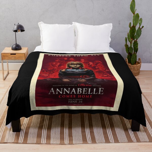 Item preview, Annabelle comes home supernatural horror movie poster designed and sold by BurseAllyson.