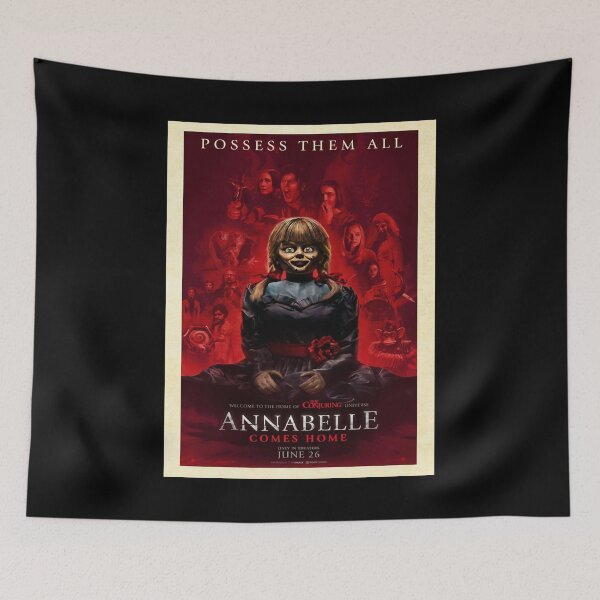 Item preview, Annabelle comes home supernatural horror movie poster designed and sold by BurseAllyson.
