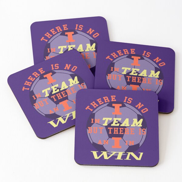 Item preview, There's No I in Team, But there's an I in Win Soccer artistic designed and sold by BRtisticDesigns.