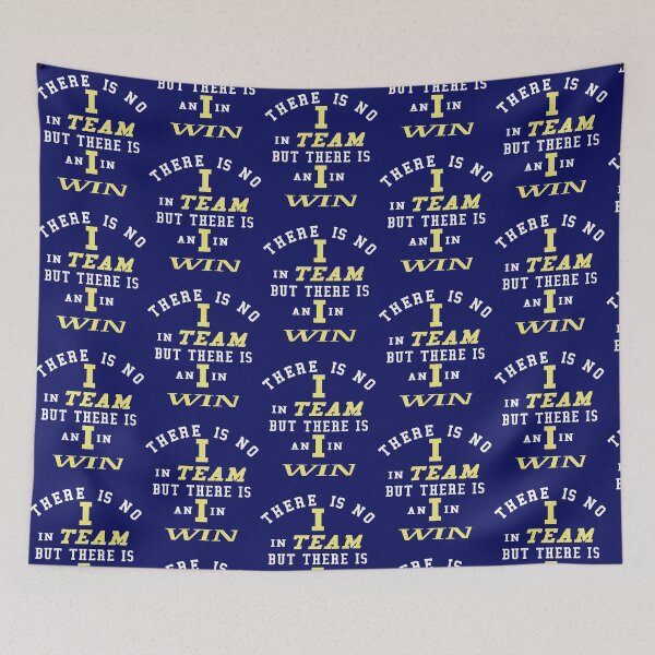 Item preview, There's No I in Team, But there's an I in Win sports product designed and sold by BRtisticDesigns.