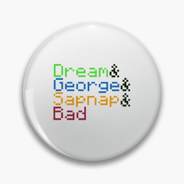 Item preview, Dream smp Dream Team List (in Minecraft Font) Shir| Perfect Gift designed and sold by lucidama.