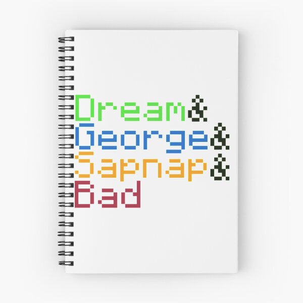 Item preview, Dream smp Dream Team List (in Minecraft Font) Shir| Perfect Gift designed and sold by lucidama.