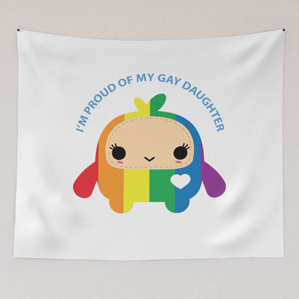 Item preview, Proud of My Gay Daughter designed and sold by Babadollcraft.