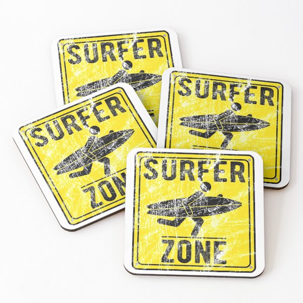 Item preview, Vintage Surfer Zone - Surf Sticker designed and sold by TonySpencer.
