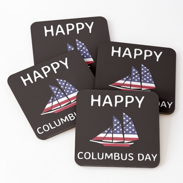 Item preview, happy Columbus Day designed and sold by Rachid-Art.