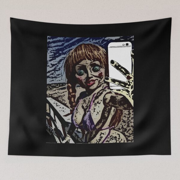 Item preview, Annabel horror doll selfie  designed and sold by BurseAllyson.