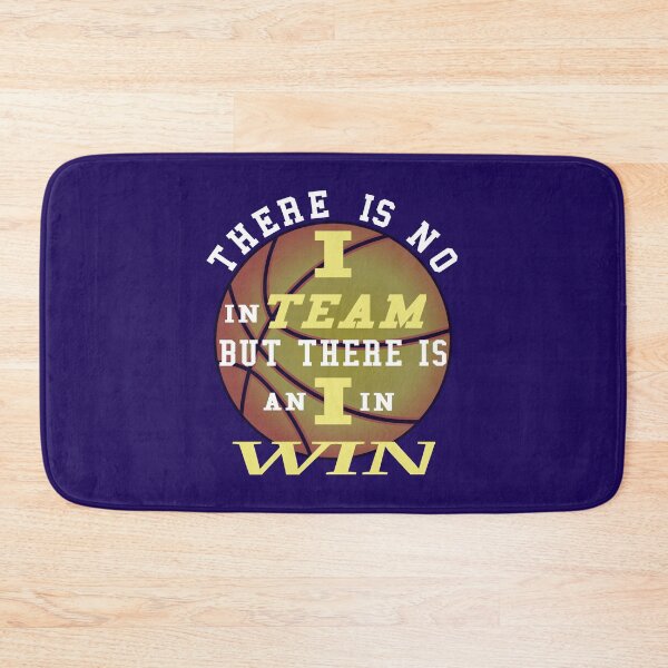 Item preview, There's No I in Team But there's an I in Win basketball tee designed and sold by BRtisticDesigns.