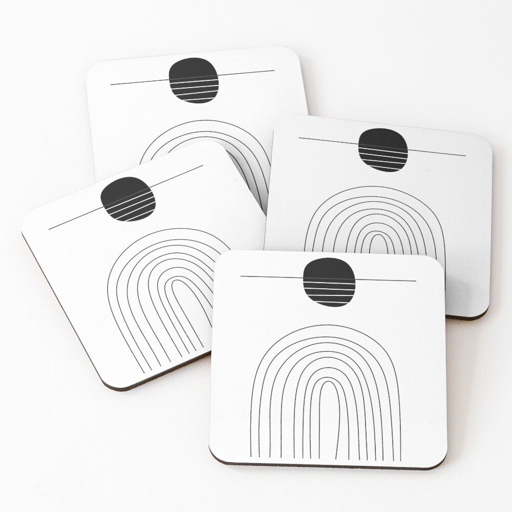 Item preview, Coasters (Set of 4) designed and sold by OneLinePrint.