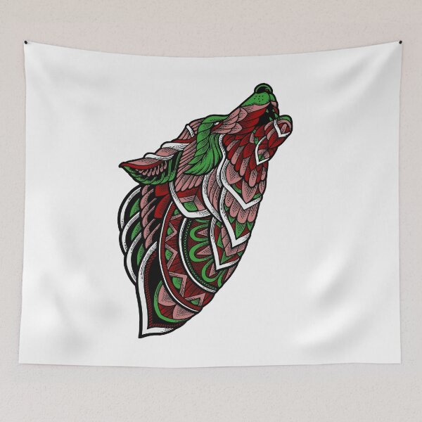 Item preview, wolf designed and sold by Prastika Bakti Permana.