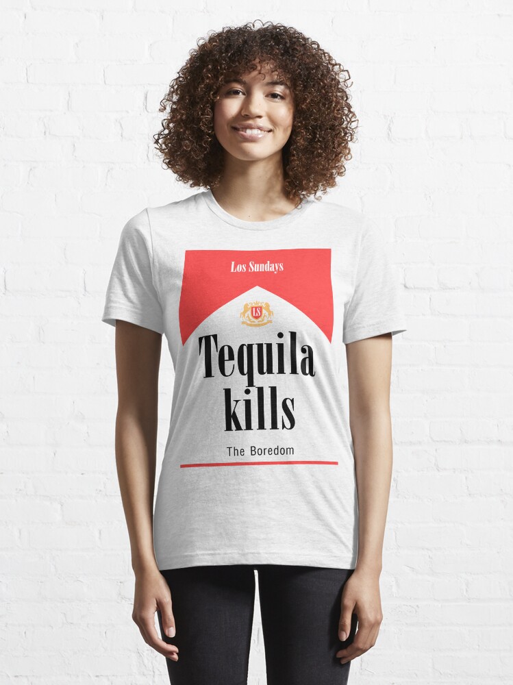 Alternate view of Tequila Kills Essential T-Shirt