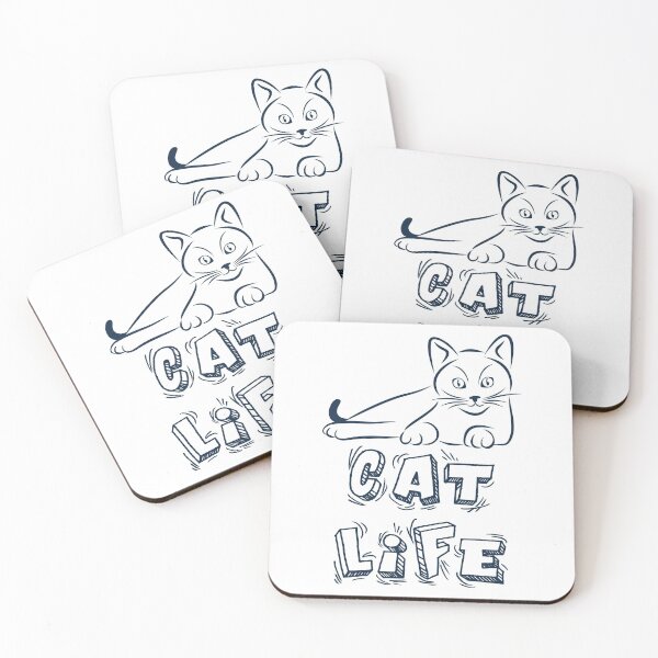 Item preview, Cat Life designed and sold by PRANEETHDIGIART.