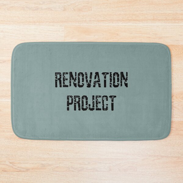 Item preview, Renovation project improvement fixer-upper funny (black) designed and sold by SolidEarthArt.