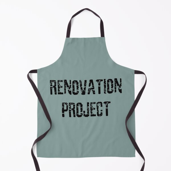 Item preview, Renovation project improvement fixer-upper funny (black) designed and sold by SolidEarthArt.