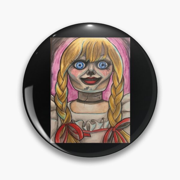 Item preview, Annabelle halloween doll art designed and sold by BurseAllyson.
