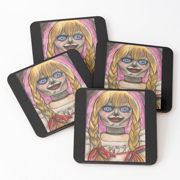 Item preview, Annabelle halloween doll art designed and sold by BurseAllyson.