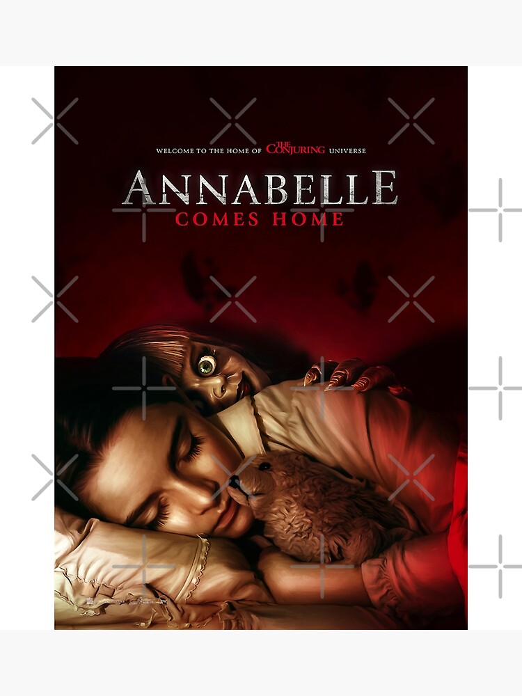 Annabelle Sleep With You Supernatural Horror Movie Poster Poster By Burseallyson Redbubble