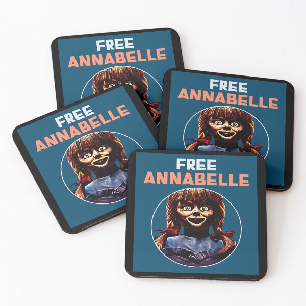 Item preview, Free Annabelle horror doll blue cover designed and sold by BurseAllyson.