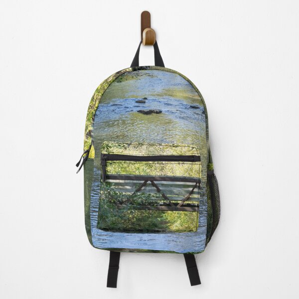 Item preview, Summery Vibe - Small Wooden Bridge on Don River in Toronto designed and sold by Georgia Mizuleva.