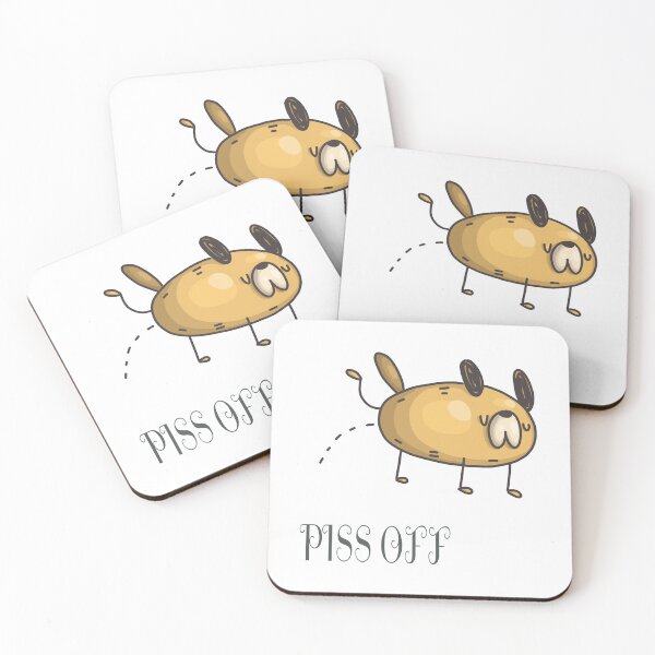 Item preview, PISS OFF!-Funny dog design, gift idea for adults designed and sold by BRtisticDesigns.