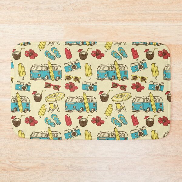 Item preview, Retro summer vacation pattern designed and sold by SpecialGift79.