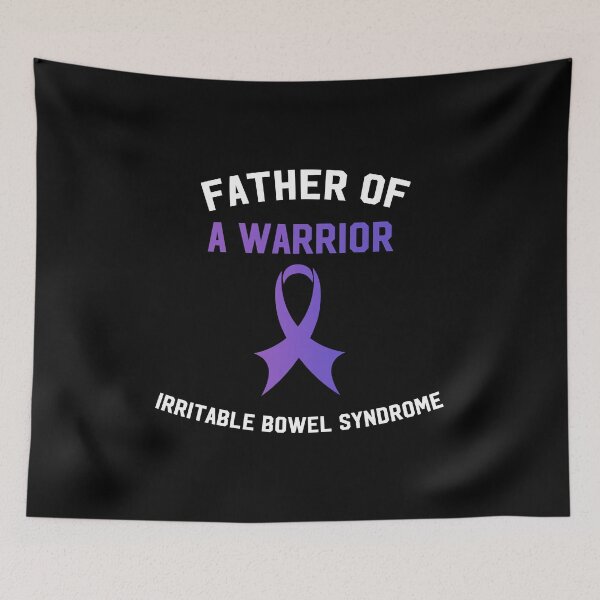 Item preview, Father of a Warrior Irritable Bowel Syndrome - Irritable Bowel Syndrome Awareness designed and sold by Alaadin Bendali Braham.
