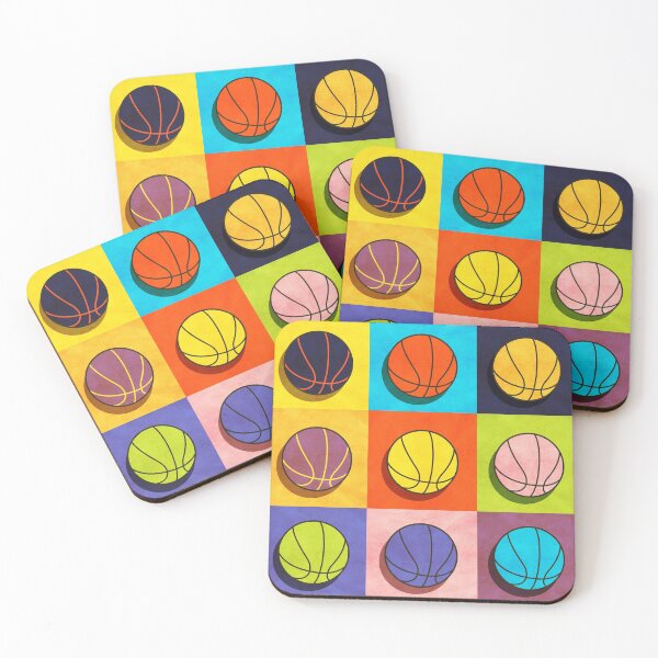 Item preview, Basketball Pop Art designed and sold by k9printart.