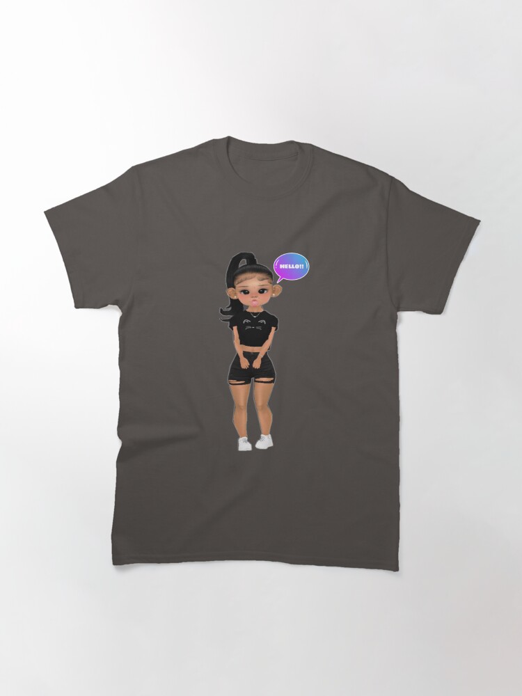 Thumbnail 3 of 7, Classic T-Shirt, Hello cute girl designed and sold by Semapemodiba.