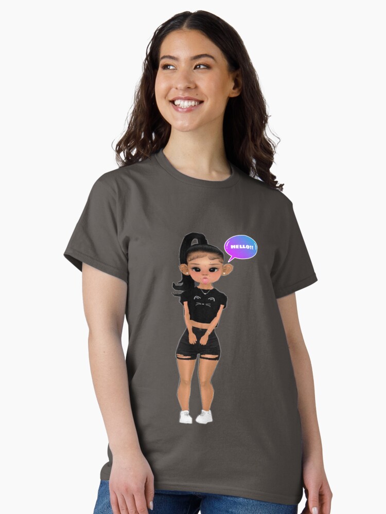 Thumbnail 1 of 7, Classic T-Shirt, Hello cute girl designed and sold by Semapemodiba.