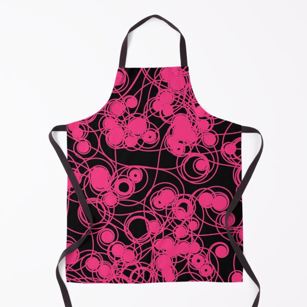 Item preview, Spiral chaotic design - pink and black designed and sold by rahilvalani.