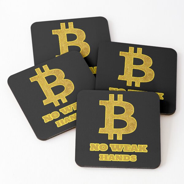 Item preview, cryptocurrency FX bitcoin no weak hands designed and sold by Infinite Feeling Shop.