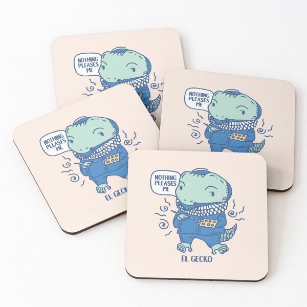 Item preview, El Gecko Funny Animal Artist pun with quote  designed and sold by SPIRIMAL.