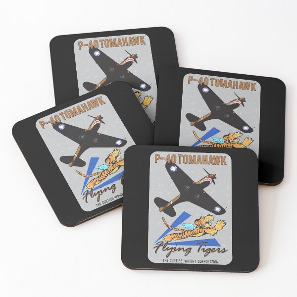 Item preview, P-40 Tomahawk Flying Tigers - Grunge Style  designed and sold by KasirEttienne.