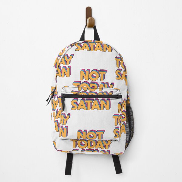 Item preview, Not Today Satan Positivity Retro Vintage Rainbo| Perfect Gift designed and sold by lucidama.