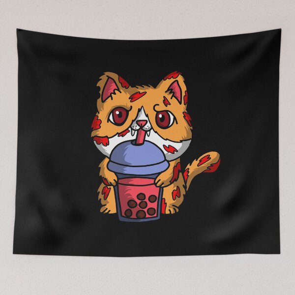 Item preview, Cute Spooky Halloween Zombie Cat Costume Kitty designed and sold by YourWayOfLife.