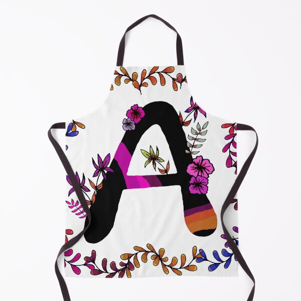 Item preview, Colorful botanical letter A designed and sold by hvasilevshop.
