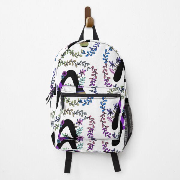 Item preview, Colorful floral initial A designed and sold by hvasilevshop.