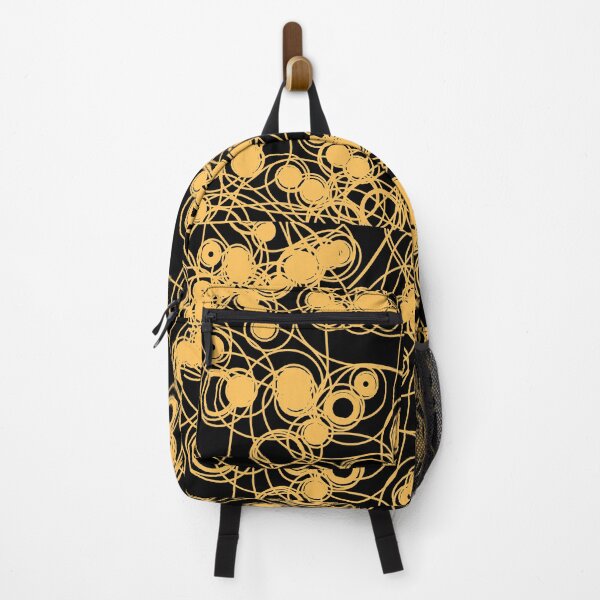 Item preview, Spiral chaotic design - orange and black designed and sold by rahilvalani.
